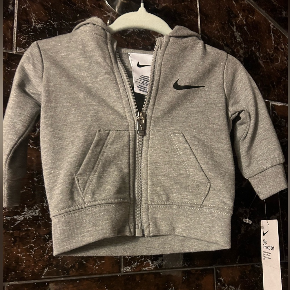 Nike baby hoodie and pant set